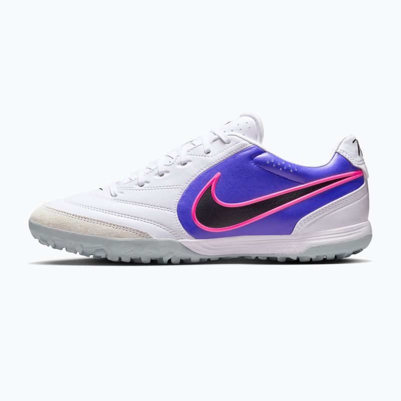 Scarpe da calcio uomo Nike Tiempo Ligera Pro TF white/racer blue/pink blast/black 9
