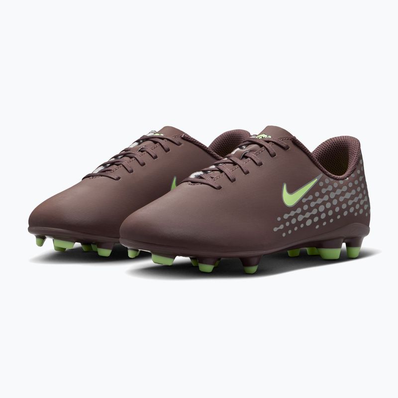 Scarpe da calcio junior Nike Vapor 16 Club Kylian Mbappe FG/MG plum eclipse/metallic silver 3
