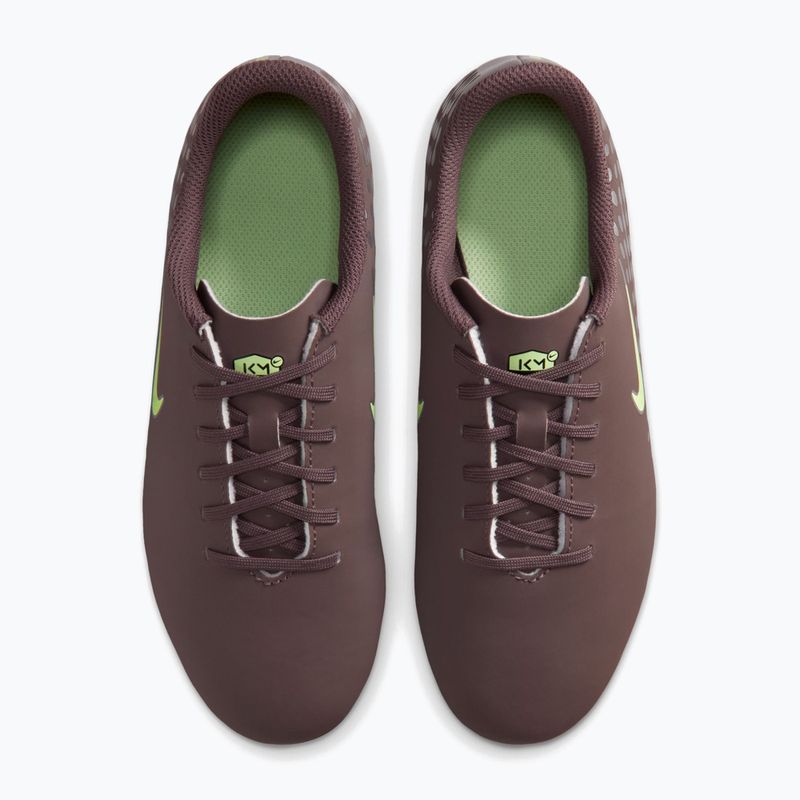 Scarpe da calcio junior Nike Vapor 16 Club Kylian Mbappe FG/MG plum eclipse/metallic silver 5