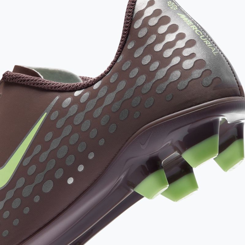 Scarpe da calcio junior Nike Vapor 16 Club Kylian Mbappe FG/MG plum eclipse/metallic silver 8
