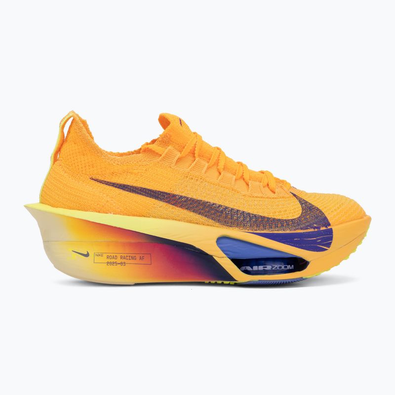 Scarpe da corsa Nike Alphafly 3 laser orange/citron pulse/indigo burst 2