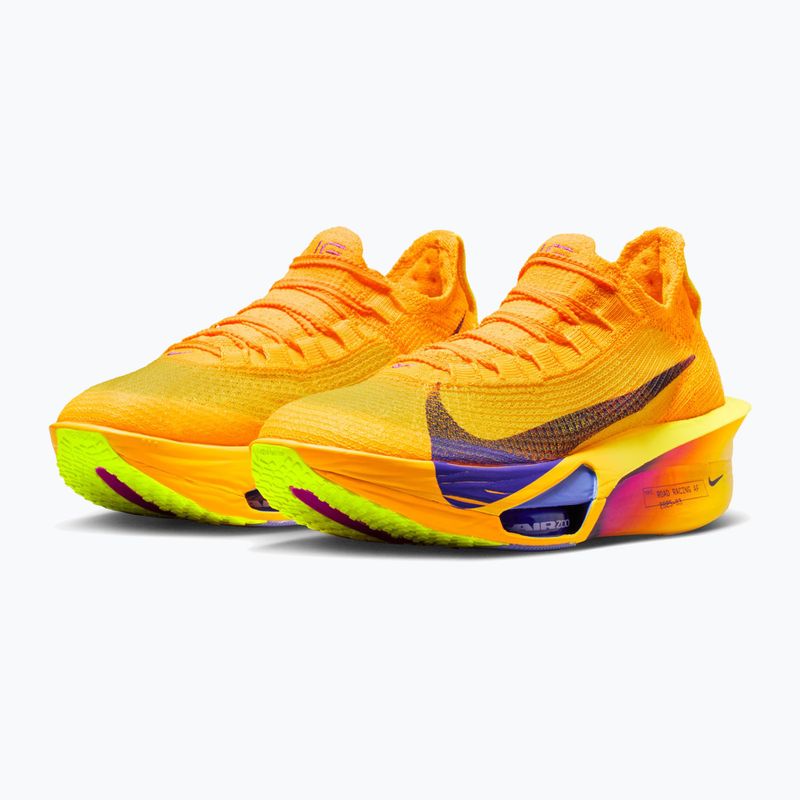 Scarpe da corsa Nike Alphafly 3 laser orange/citron pulse/indigo burst 3