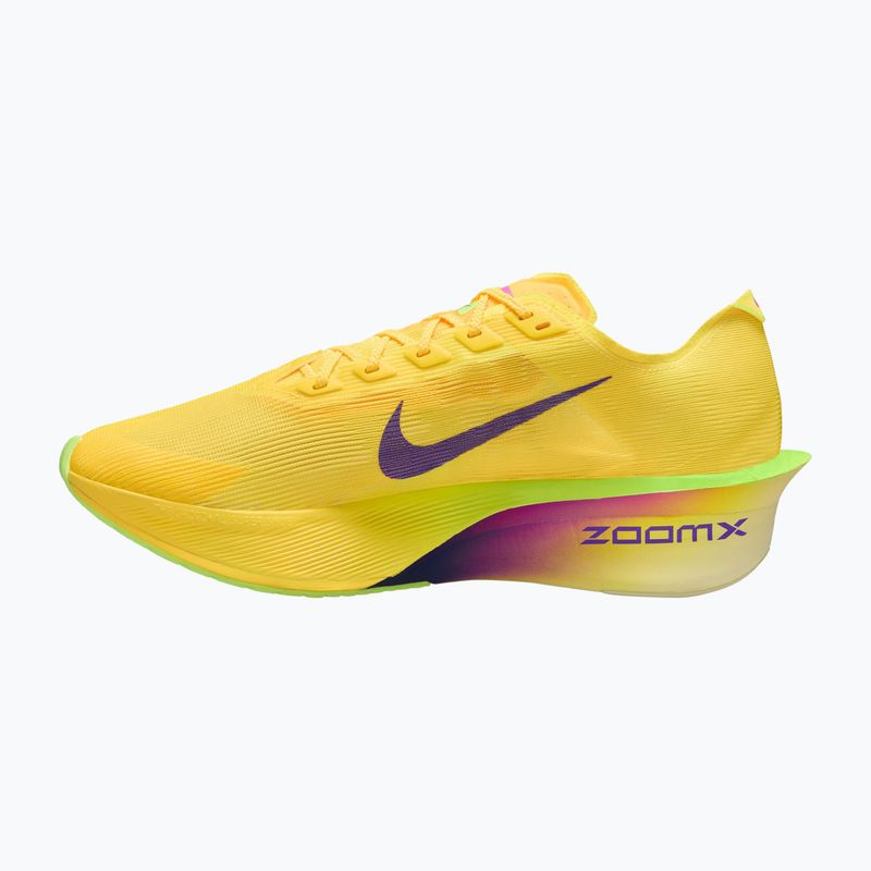 Scarpe da running uomo Nike Vaporfly 4 citron pulse/laser orange/indigo burst 2