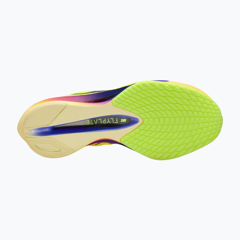 Scarpe da running da donna Nike Vaporfly 4 citron pulse/laser orange/indigo burst 3