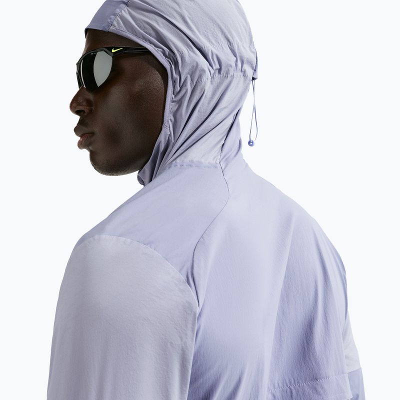 Giacca running uomo Nike Stride Dri-Fit iron purple/indigo haze 5