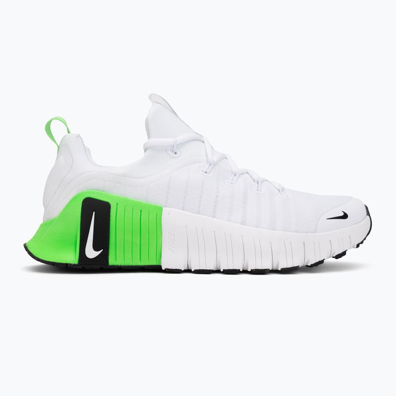 Scarpe da allenamento uomo Nike Free Metcon 6 white/green strike/black/black 2