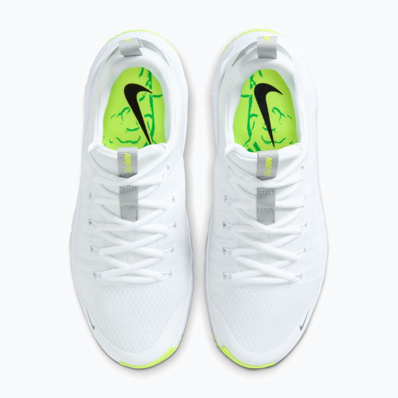 Scarpe da allenamento donna Nike Free Metcon 6 white/volt/metallic silver 8
