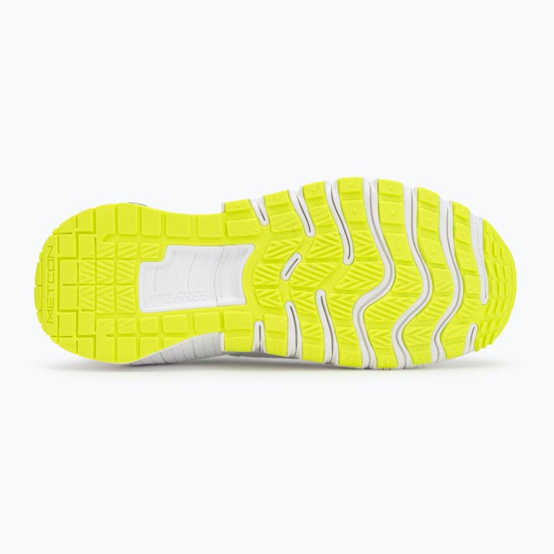 Scarpe da allenamento donna Nike Free Metcon 6 white/volt/metallic silver 4