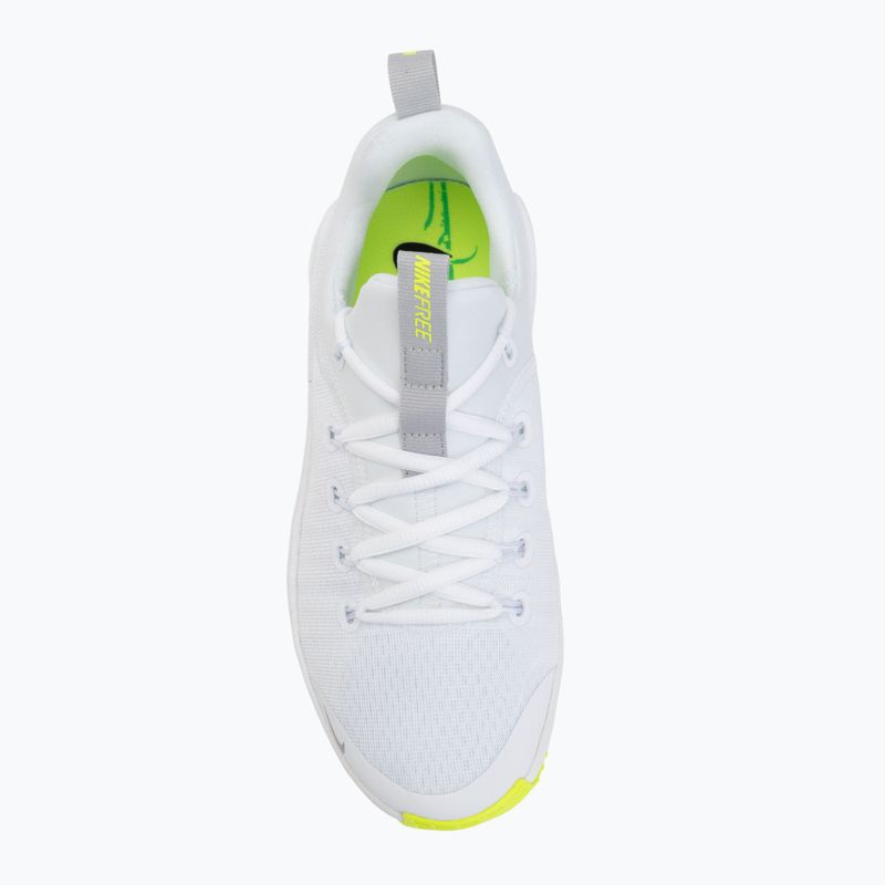 Buty treningowe damskie Nike Free Metcon 6 white/volt/metallic silver 5