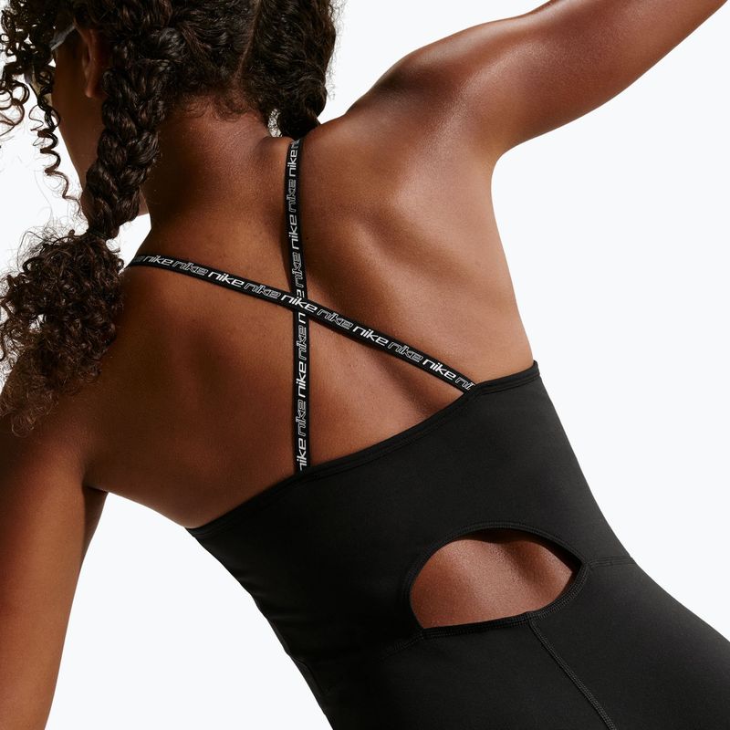 Tuta per bambini Nike One Dri-Fit Unitard black/white 5