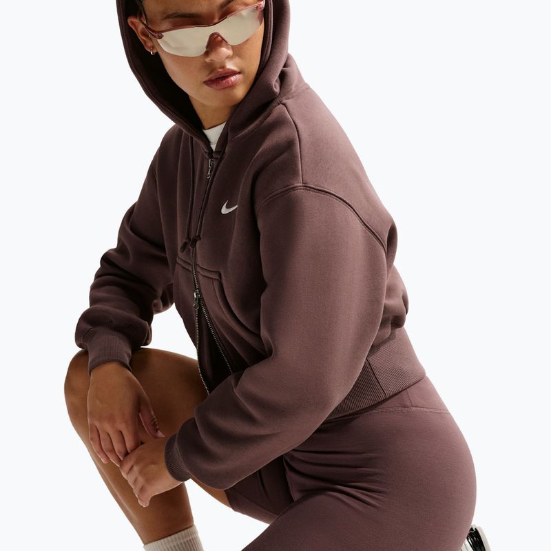 Pantaloncini da donna Nike Sportswear Classic High-Waisted 8" Biker tattoo/sail 6