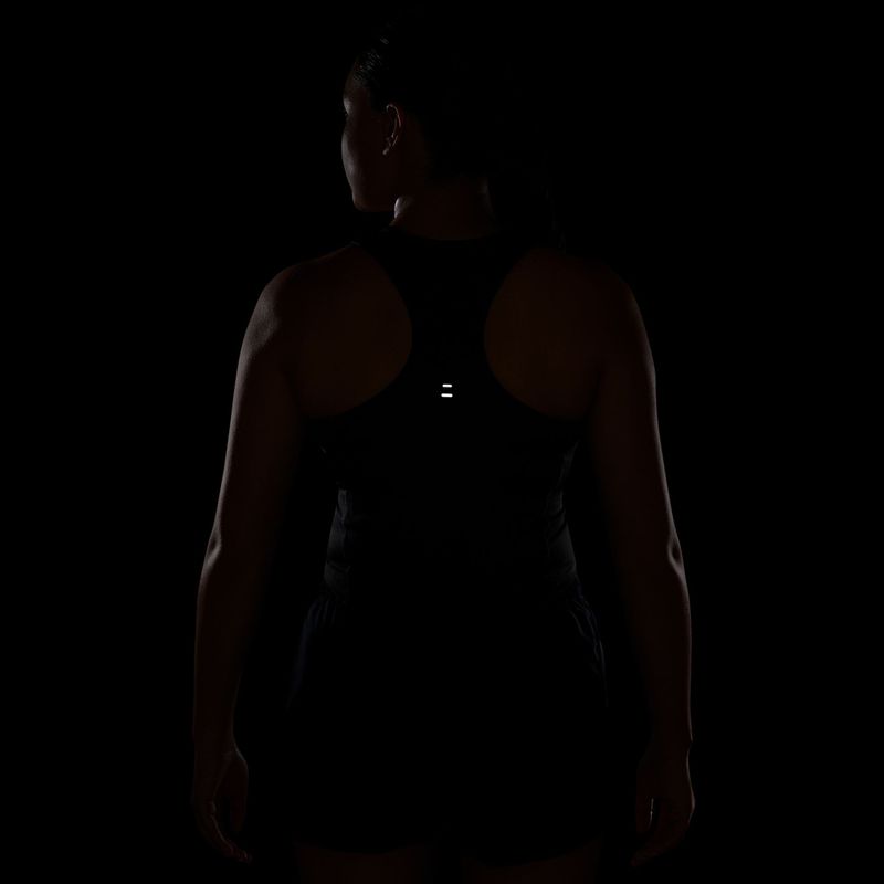 Maglia running donna Nike Swoosh Run Dri-Fit black/white 4