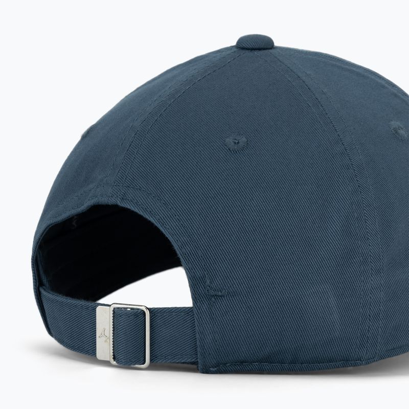 Cappellino con visiera Nike Jordan Club Unstructured Curved-Bill squadron blue/sail 4