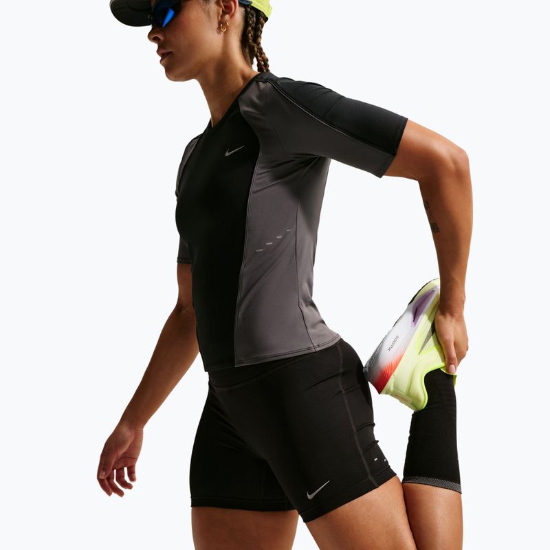 Pantaloncini da corsa da donna Nike Tempo black 6