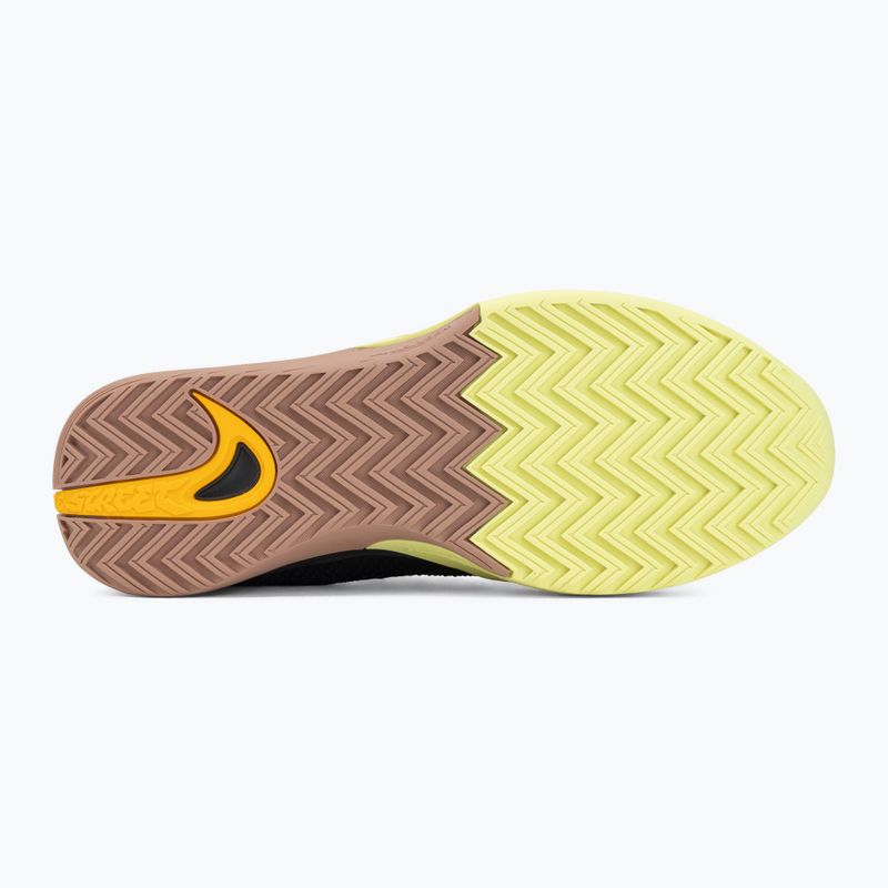 Scarpe da basket uomo Nike Street Flare black/light lemon twist/desert dust/black 4