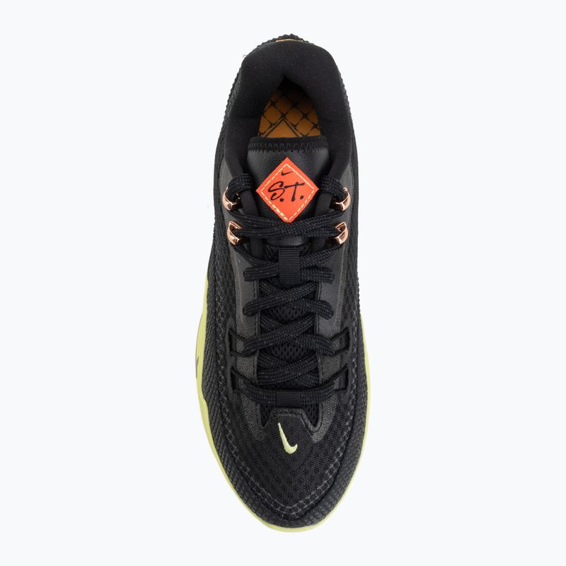 Scarpe da basket uomo Nike Street Flare black/light lemon twist/desert dust/black 5