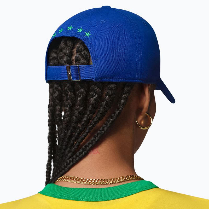 Cappellino con visiera  Jordan Club old royal/varsity maize 2