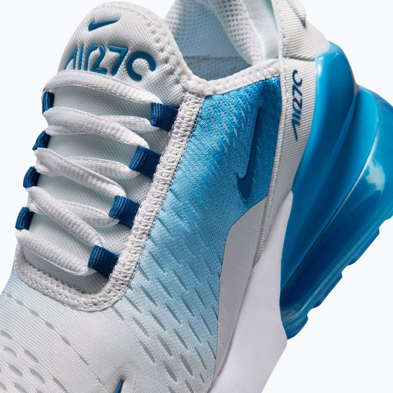 Scarpe Nike Air Max 270 off white/dutch blue/court blue 8
