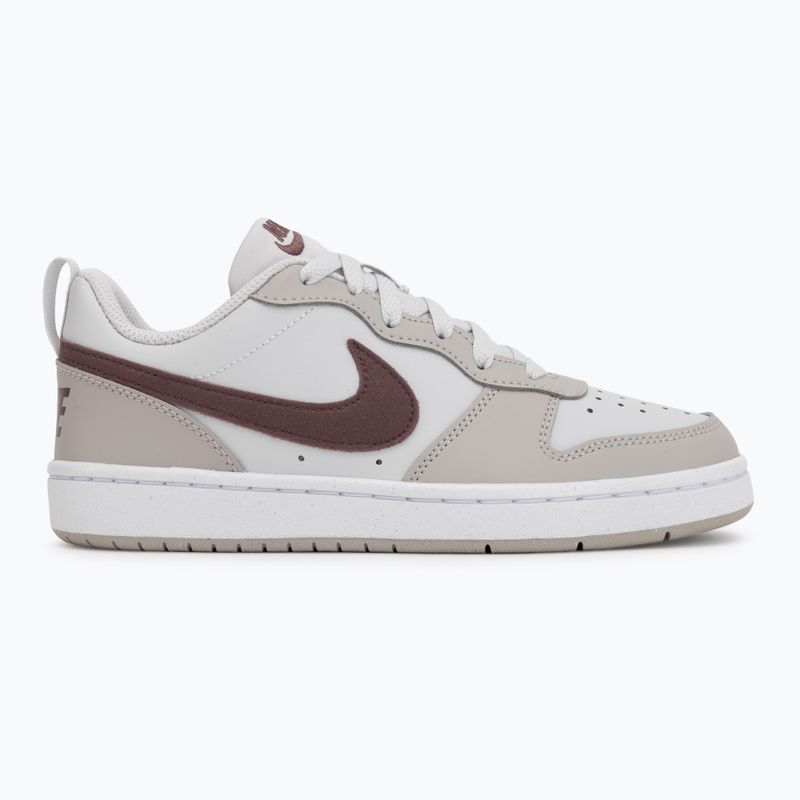 Scarpe per bambini Nike Court Borough Low Essential+ vast grey/moon particle/white/tattoo 2