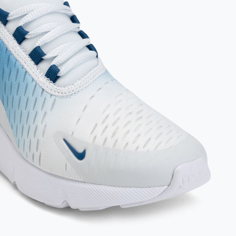 Scarpe Nike Air Max 270 off white/dutch blue/court blue 7