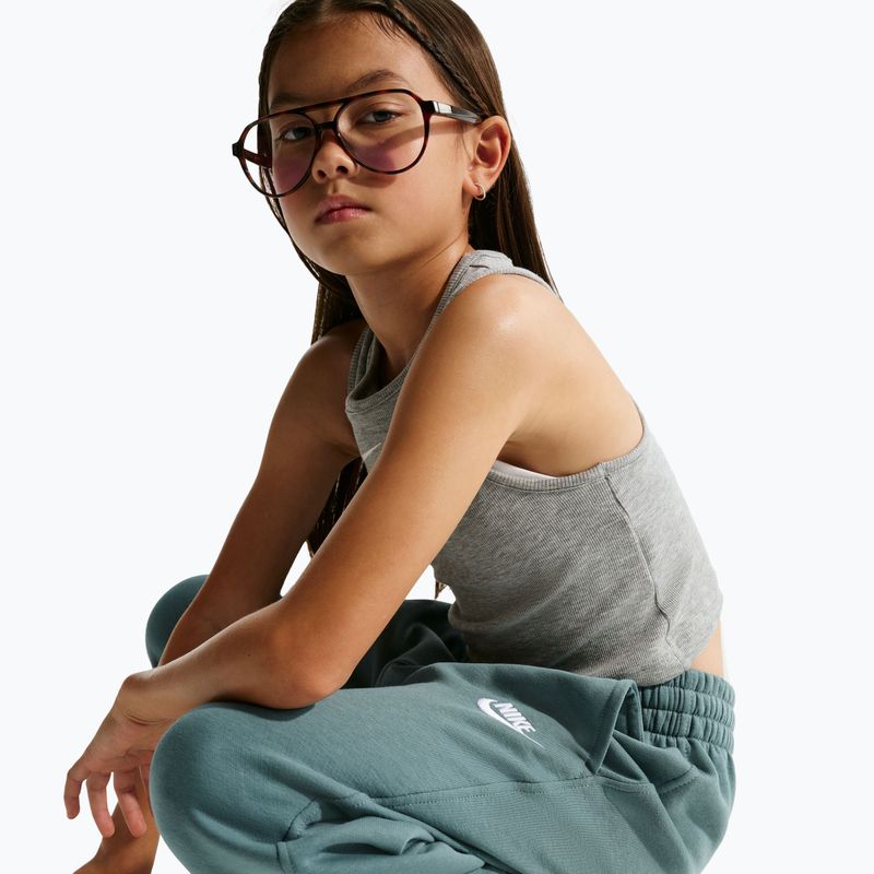Pantaloni per bambini Nike Sportswear Club Fleece mineral slate/mineral slate/white 6