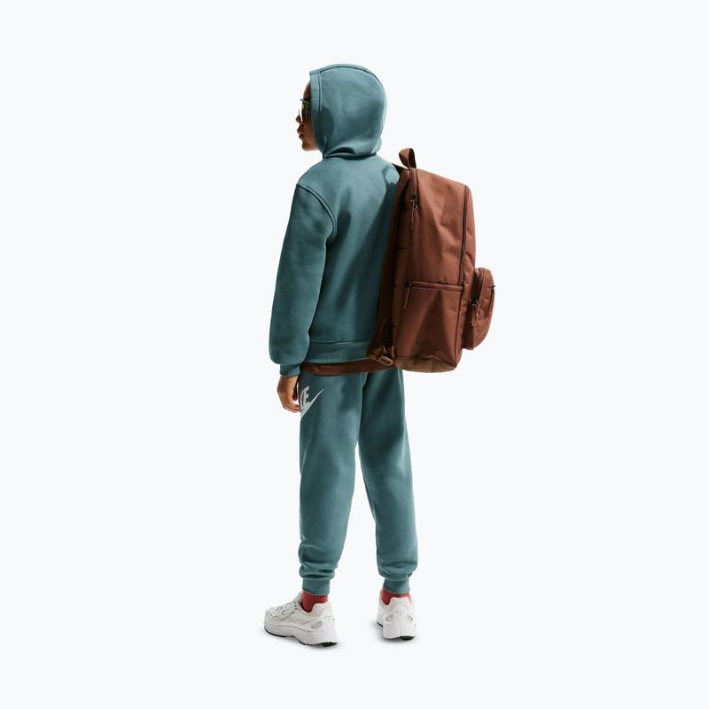 Felpa bambino Nike Club Fleece Hoodie mineral slate/white 4