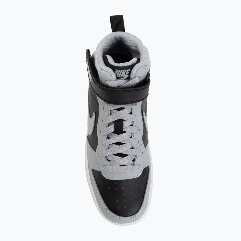 Scarpe  Nike Court Borough Mid 2 black/white/gum med brown/light smoke grey 5