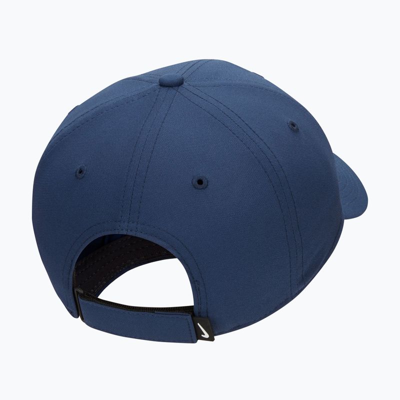 Cappellino con visiera Nike Dri-FIT Club midnight navy/white 2