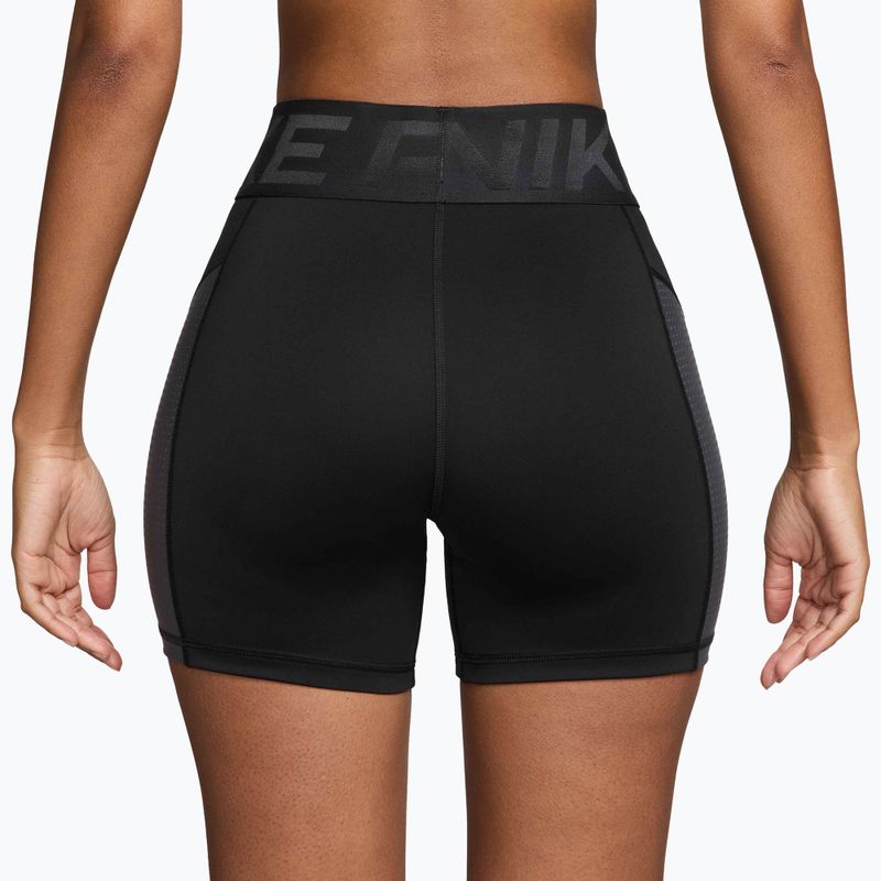 Shorts donna Nike Pro Sculpt High Waisted 5" Biker black/anthracite/white 2