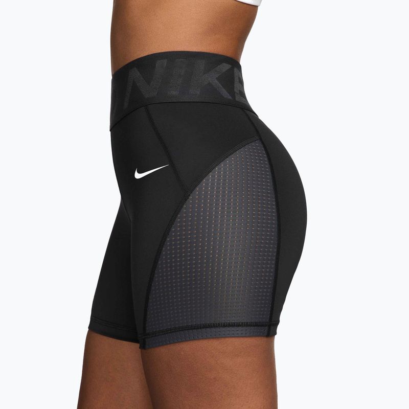 Shorts donna Nike Pro Sculpt High Waisted 5" Biker black/anthracite/white 3