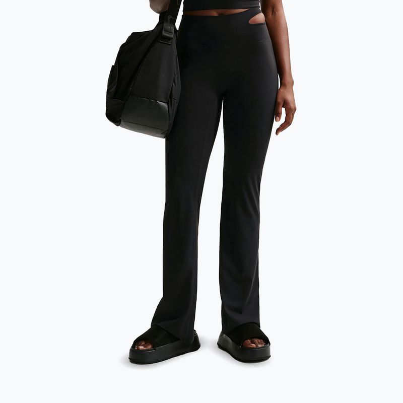 Pantaloni sportivi donna Nike Zenvy High-Waisted Flared black/pcg3c 2