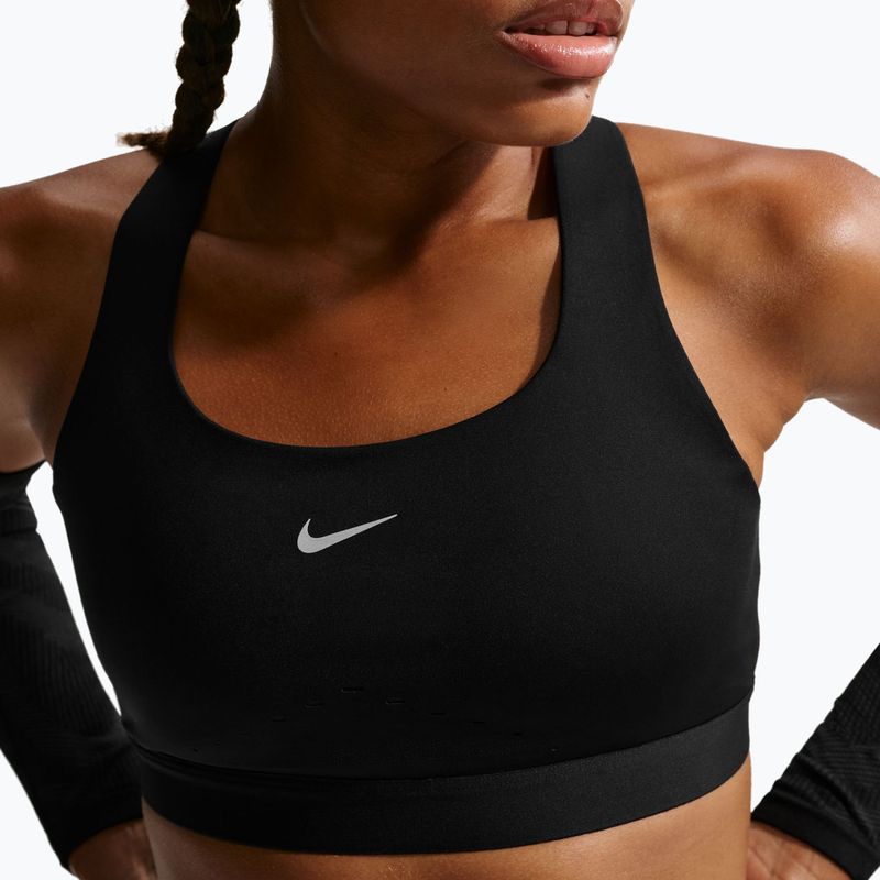 Reggiseno sportivo Nike Swift High-Support Lightly Lined black 6