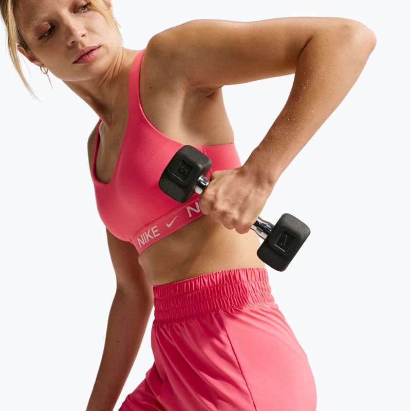 Pantaloncini da donna Nike One Dri-Fit High-Waisted 3" 2In1 sea coral/white 5