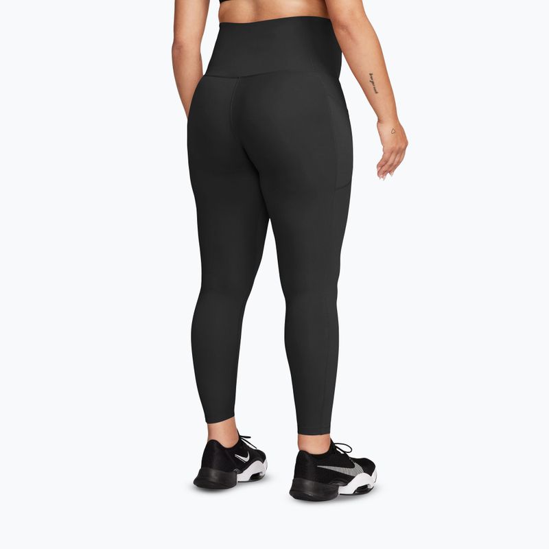 Leggings donna Nike One Seamless Front High-Waisted sapphire/white 2