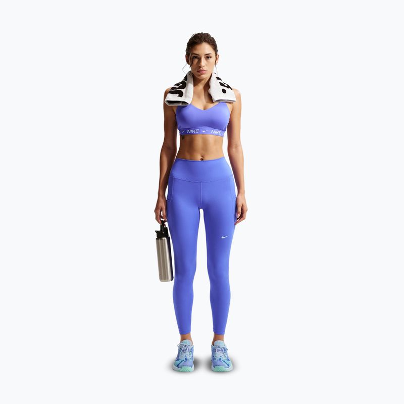 Leggings da allenamento da donna Nike One High-Waisted 7/8 sapphire/white 2