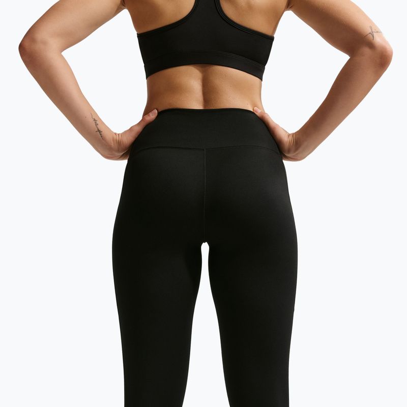 Leggings sportivi da donna Nike One High-Waisted 7/8 black/white 4