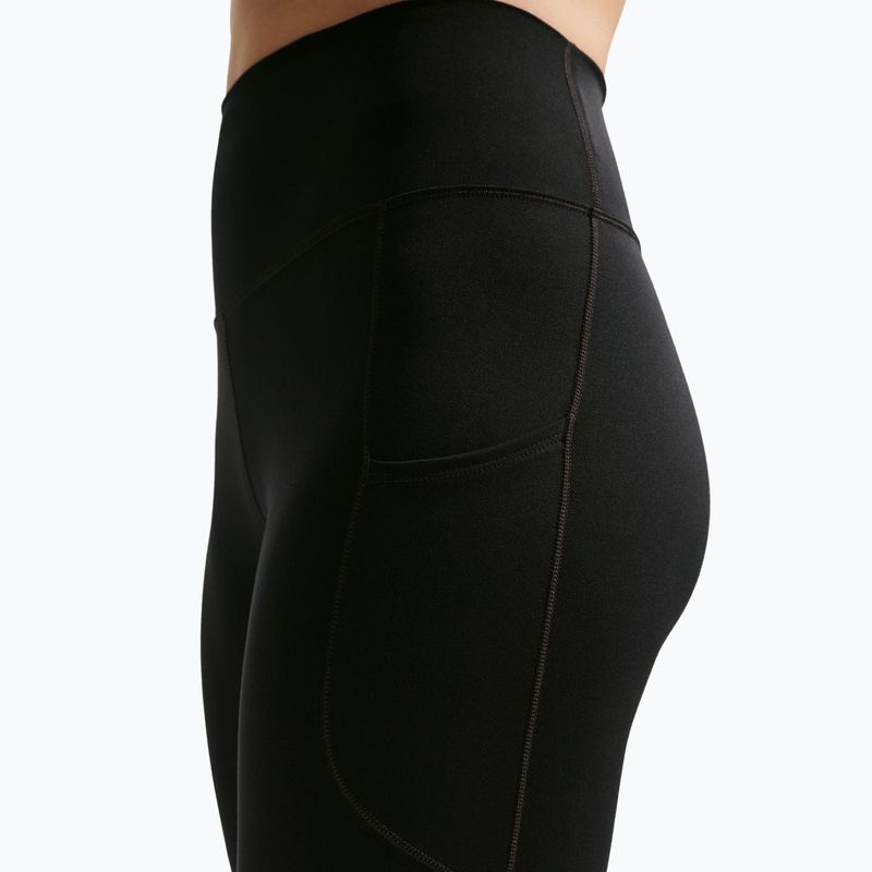 Leggings sportivi da donna Nike One High-Waisted 7/8 black/white 5