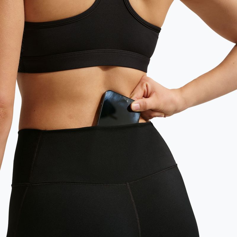 Leggings sportivi da donna Nike One High-Waisted 7/8 black/white 6