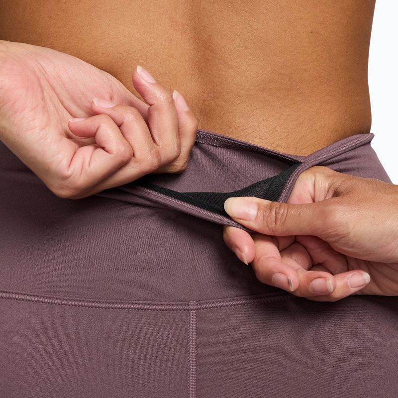 Leggings da donna Nike One High Waisted Flared tattoo/white 8