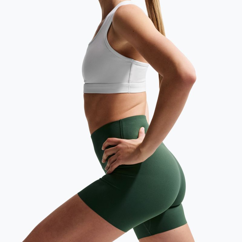 Pantaloncini da donna Nike Zenvy High Waisted Biker 5" fir/white 4