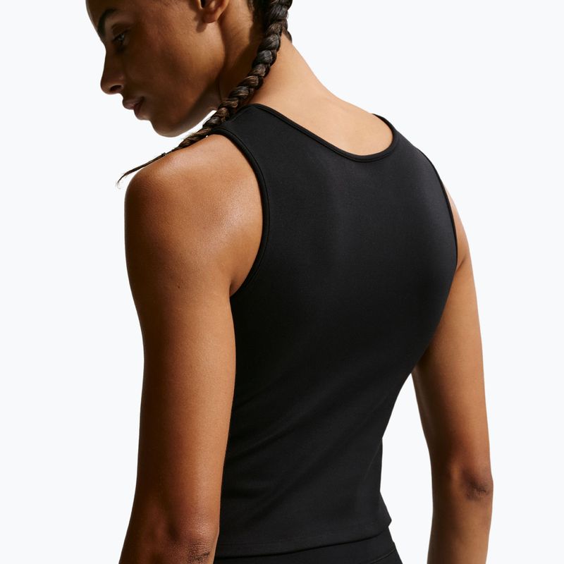 Maglietta da allenamento da donna Nike One Dri-Fit TT black/white 5