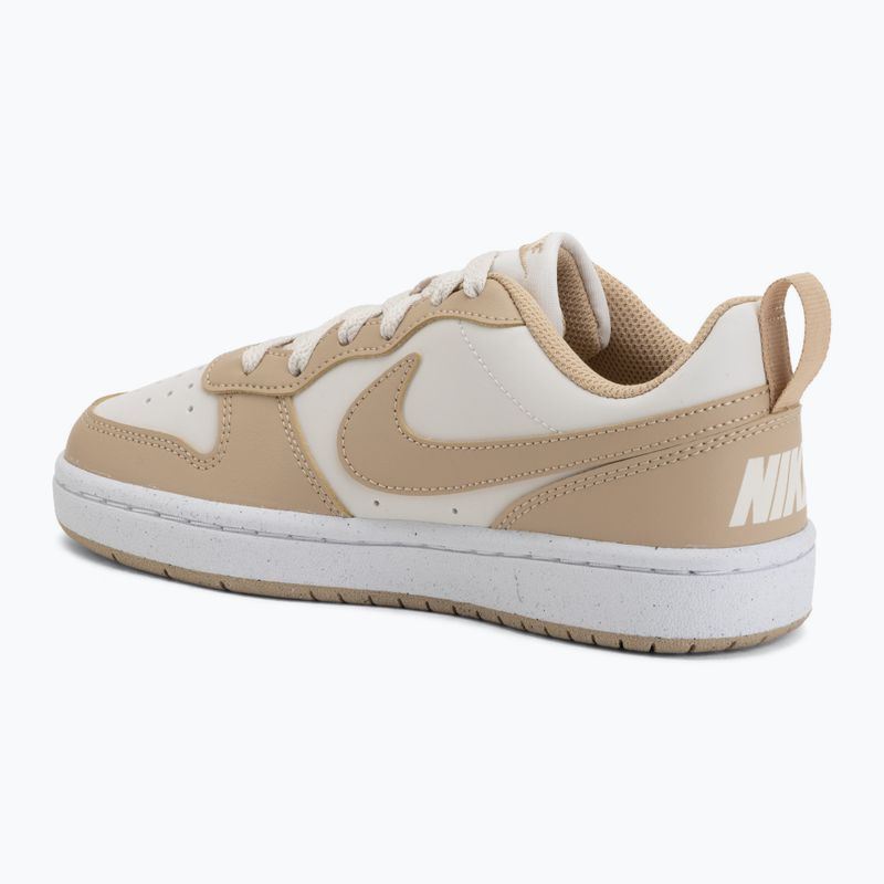 Scarpe  Nike Court Borough Low Next Bloom phantom/white/linen 3
