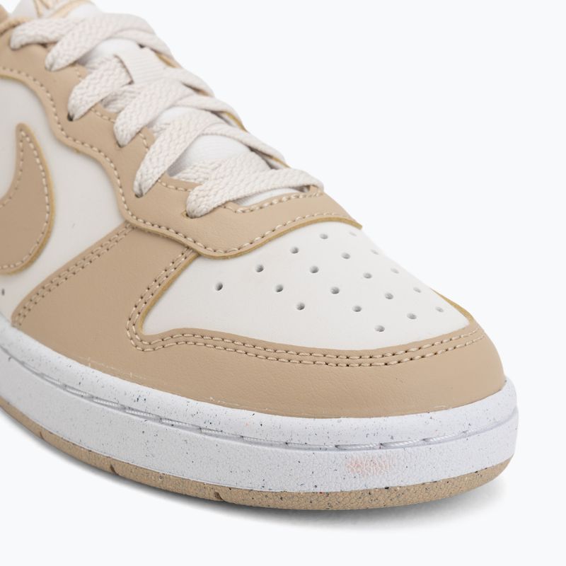 Scarpe per bambini Nike Court Borough Low Next Bloom phantom/white/linen 7