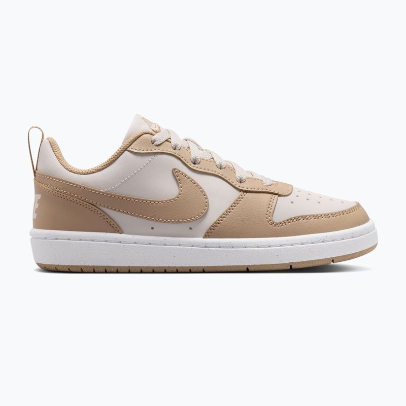 Scarpe per bambini Nike Court Borough Low Next Bloom phantom/white/linen 8