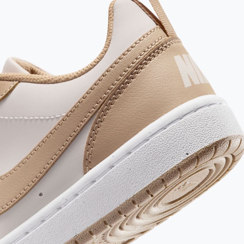 Scarpe  Nike Court Borough Low Next Bloom phantom/white/linen 9