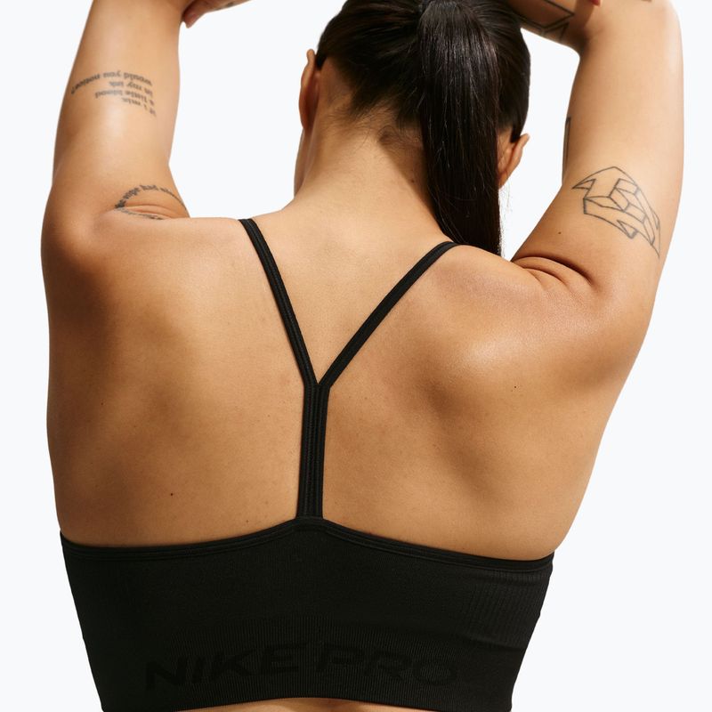 Reggiseno sportivo Nike Pro Seamless Light Support black 5