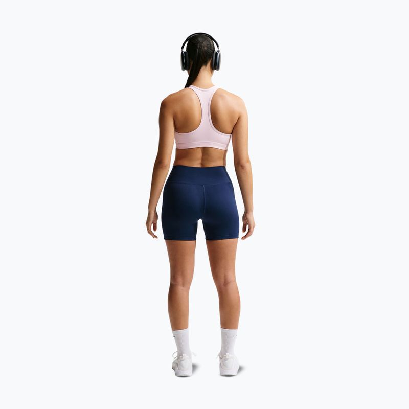 Pantaloncini da allenamento da donna Nike One midnight navy/white 2