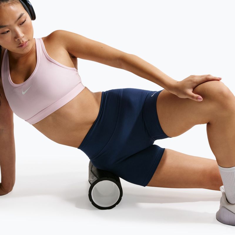 Pantaloncini da allenamento da donna Nike One midnight navy/white 5