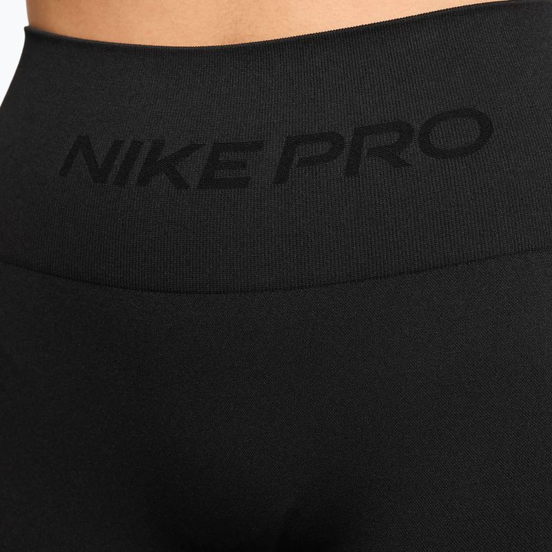 Leggings donna Nike Pro Seamless High-Waisted 7/8 black 6