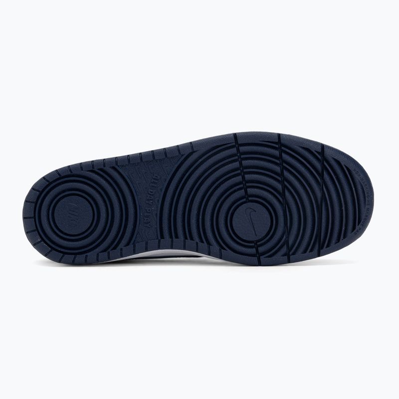 Scarpe  Nike Court Borough Low Next Bloom white/white/midnight navy 4